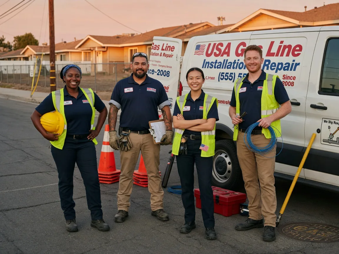 Gas Line Installation company in Wellington, UT